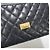Chanel Serie de bolsos de mano plegables Vintage Classic Negro - vista 9