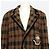 Gucci Check Pattern Embroidered Loved Men's Jacket - view 2