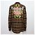 Gucci Check Pattern Embroidered Loved Men's Jacket - view 4