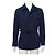 Dior Navy Wool Buckle Belted Men's Jacket Blue