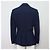 Dior Navy Wool Buckle Belted Men's Jacket Blue - view 4