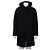 Acne Jaqueta masculina de nylon com forro de lã Milton
