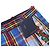 Louis Vuitton Blue Check Pattern Snake Monogram Logo Men's Pants - view 6