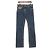 Louis Vuitton Pantaloni jeans da uomo con patch in Monogram Canvas Blu