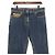 Louis Vuitton Pantaloni jeans da uomo con patch in Monogram Canvas Blu - vista 2