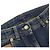 Louis Vuitton Pantaloni jeans da uomo con patch in Monogram Canvas Blu - vista 5