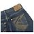 Louis Vuitton Pantaloni jeans da uomo con patch in Monogram Canvas Blu - vista 8