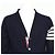 Thom Browne Navy Cardigan aus Merinowolle Blau - Ansicht 2