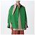 Valentino Herrenhemd mit gewaschenem Taffeta-Seidenschal Braun - Ansicht 6