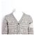 Thom Browne Grauer Aran Zopfstrick-Cardigan - Ansicht 2