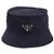 Prada Cappello Bucket in Nylon da Uomo Navy