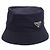 Prada Cappello Bucket in Nylon da Uomo Navy - vista 3