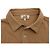 Hermès Kurzärmeliges Herren-Poloshirt aus braunem Leder mit Logo-Patch auf der Tasche - Ansicht 5