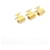 Céline Triomphe Gold Haarklammer-Set Golden