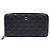 Chanel Caviar Long Wallet Schwarz