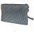 Dior Oblique Jacquard Silber Clutch Pouch Schwarz - Ansicht 2
