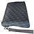 Dior Oblique Jacquard Silber Clutch Pouch Schwarz - Ansicht 3
