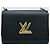 Louis Vuitton Twist MM Handtasche Schwarz - Ansicht 2