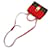 Louis Vuitton Monogram Rocky BB Rosso - vista 4