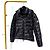 Chaqueta acolchada con capucha para mujer Moncler BADY Negra Negro