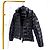 Chaqueta acolchada con capucha para mujer Moncler BADY Negra Negro - vista 2