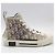 Dior Sneakers alte in tela Oblique Blu - vista 4