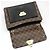Louis Vuitton Borsa a tracolla Damier Ebene Babyn PM Marrone - vista 8
