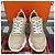 Hermès Sneakers Bouncing in pelle beige Multicolore - vista 4