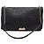 Burberry Borsa a tracolla Milldenhall in pelle granulata nera e finiture dorate Nero