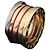 Bulgari Anello in combinazione d'oro Multicolore