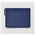 Louis Vuitton Pochette Voyage MM Clutch Blu - vista 4