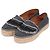 Zadig & Voltaire Slip-On in denim grigio da donna Marrone