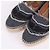 Zadig & Voltaire Slip-On in denim grigio da donna Marrone - vista 2