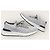 Brunello Cucinelli Graue Strick-Baumwoll-Runner-Sneaker Braun - Ansicht 5