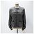 Prada Leichte Nylon-Steppjacke mit Dreieckslogo für Damen Silber - Ansicht 2