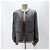 Prada Leichte Nylon-Steppjacke mit Dreieckslogo für Damen Silber - Ansicht 3