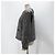 Prada Leichte Nylon-Steppjacke mit Dreieckslogo für Damen Silber - Ansicht 4