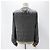 Prada Leichte Nylon-Steppjacke mit Dreieckslogo für Damen Silber - Ansicht 6