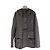 Hermès Giacca con cappuccio e zip in nylon Khaki Brown Marrone