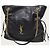 Saint Laurent Jamie Medium in agnello nero - vista 2