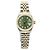 Rolex Datejust Combo Damenuhr Hellgrün After Diamond