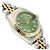 Rolex Datejust Combo Damenuhr Hellgrün After Diamond - Ansicht 11
