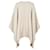 Fendi Poncho aus Wolle und Seide für Damen mit FF-Logo Beige Braun  - Ansicht 6