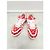 Louis Vuitton Sneakers Red Monogram Velvet Trainer Rosso - vista 2