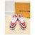 Louis Vuitton Sneakers Red Monogram Velvet Trainer Rosso - vista 7