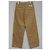 Gucci Pantaloni GG Supreme con inserto al ginocchio goffrato Marrone - vista 2