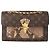 Louis Vuitton Monogramm Python Victorine Crossbody-Tasche mit Goldkette Mehrfarben