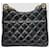 Chanel Borsa Hobo Nera Lucida Medium Nero - vista 7