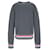 Thom Browne Merinowolle-Strick mit drei Streifen Braun - Ansicht 7