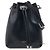 Jimmy Choo Borsa a secchiello Bon Bon senza cuciture Nero Argento antico